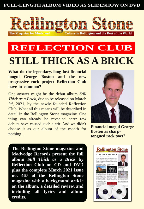 REFLECTION CLUB - Still Thick As a Brick (Mediabook) 